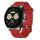 Per Huawei Watch GT3 46mm 22mm Cinturino in silicone testurizzato con diamanti (grigio scuro) Per Huawei Watch GT3 46mm 22mm Cinturino in silicone testurizzato con diamanti (grigio scuro)
