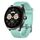Per Huawei Watch GT3 46mm 22mm Cinturino in silicone testurizzato con diamanti (blu cielo) Per Huawei Watch GT3 46mm 22mm Cinturino in silicone testurizzato con diamanti (blu cielo)