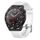 Per Huawei Watch GT Runner 22mm Cinturino in silicone testurizzato con diamanti (bianco) Per Huawei Watch GT Runner 22mm Cinturino in silicone testurizzato con diamanti (bianco)
