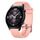 Per Huawei Watch 3 22mm cinturino in silicone testurizzato con diamanti (nero) Per Huawei Watch 3 22mm cinturino in silicone testurizzato con diamanti (nero)