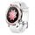 For Honor Watch GS Pro 22mm Cinturino in silicone testurizzato con diamanti (bianco) For Honor Watch GS Pro 22mm Cinturino in silicone testurizzato con diamanti (bianco)