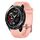 Per Huawei Watch GT2 46mm 22mm Cinturino in silicone testurizzato con diamanti (nero) Per Huawei Watch GT2 46mm 22mm Cinturino in silicone testurizzato con diamanti (nero)