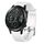 Per Honor Magic Watch 2 46mm 22mm Cinturino in silicone testurizzato con diamanti (bianco) Per Honor Magic Watch 2 46mm 22mm Cinturino in silicone testurizzato con diamanti (bianco)