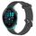 Per Garmin Forerunner 265 22mm cinturino in silicone testurizzato con diamanti (grigio scuro) Per Garmin Forerunner 265 22mm cinturino in silicone testurizzato con diamanti (grigio scuro)