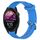 Per Garmin Forerunner 255 Music 22mm Cinturino in silicone testurizzato con diamanti (azzurro cielo) Per Garmin Forerunner 255 Music 22mm Cinturino in silicone testurizzato con diamanti (azzurro cielo)