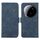 Per Xiaomi 15 Ultra Frosted Custodia per telefono in pelle magnetica RFID (blu)