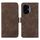 Per Honor 400 ABEEL Custodia per telefono in pelle magnetica RFID satinata (marrone) Per Honor 400 ABEEL Custodia per telefono in pelle magnetica RFID satinata (marrone)