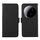 Custodia per telefono ABEEL con motivo Litchi magnetico laterale in pelle con protezione RFID per Xiaomi 15 Ultra (nera) Custodia per telefono ABEEL con motivo Litchi magnetico laterale in pelle con protezione RFID per Xiaomi 15 Ultra (nera)