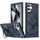 Per Samsung Galaxy S23 Ultra 5G Custodia per telefono con supporto MagSafe satinato (blu) Per Samsung Galaxy S23 Ultra 5G Custodia per telefono con supporto MagSafe satinato (blu)
