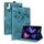 Per Tecno MegaPad 11 Custodia per tablet in pelle goffrata con motivo Sakura Cat (verde) Per Tecno MegaPad 11 Custodia per tablet in pelle goffrata con motivo Sakura Cat (verde)
