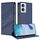 Per Motorola Edge 50 Fusion Custodia per telefono in pelle retrò con portafoglio multifunzionale in rilievo (blu scuro) Per Motorola Edge 50 Fusion Custodia per telefono in pelle retrò con portafoglio multifunzionale in rilievo (blu scuro)