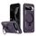 Per Google Pixel 9 Pro XL Custodia per telefono con supporto MagSafe satinato (viola) Per Google Pixel 9 Pro XL Custodia per telefono con supporto MagSafe satinato (viola)