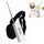 Addestramento con telecomando per cani elettrici (bianco)