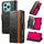 Per Honor 400 Lite CaseNeo Splicing Dual Magnetic Buckle Custodia in Pelle per Telefono (Nero) Per Honor 400 Lite CaseNeo Splicing Dual Magnetic Buckle Custodia in Pelle per Telefono (Nero)