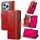 Per Honor 400 Lite CaseNeo Splicing Dual Magnetic Buckle Custodia in pelle per telefono (rosso) Per Honor 400 Lite CaseNeo Splicing Dual Magnetic Buckle Custodia in pelle per telefono (rosso)