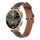 Cinturino per orologio in vera pelle con fibbia quadrata e trama Litchi da 18 mm (marrone scuro) Cinturino per orologio in vera pelle con fibbia quadrata e trama Litchi da 18 mm (marrone scuro)