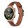 Cinturino per orologio in vera pelle con fibbia quadrata e trama Litchi da 18 mm (marrone) Cinturino per orologio in vera pelle con fibbia quadrata e trama Litchi da 18 mm (marrone)