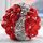 Matrimonio Azienda Fiori Bouquet da sposa Accessori Damigella d'onore Strass Decorazioni per matrimoni per feste (Rosso) Matrimonio Azienda Fiori Bouquet da sposa Accessori Damigella d'onore Strass Decorazioni per matrimoni per feste (Rosso)