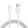 Anker Powerline II USB a 8 pin Cavo di dati di ricarica certificato MFI, lunghezza: 0,9 m (bianco) Anker Powerline II USB a 8 pin Cavo di dati di ricarica certificato MFI, lunghezza: 0,9 m (bianco)