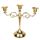 Candeliere retrò Decorazione per la casa Soggiorno Cafe Ristorante a tema Gioielli Cena a lume di candela Puntelli Regali, Stile: Gold-3 Arms Candeliere retrò Decorazione per la casa Soggiorno Cafe Ristorante a tema Gioielli Cena a lume di candela Puntelli Regali, Stile: Gold-3 Arms