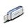 Kinzdi 64 GB USB + interfaccia Type-C Metal Twister Flash Disk V10 (argento) Kinzdi 64 GB USB + interfaccia Type-C Metal Twister Flash Disk V10 (argento)