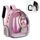 Zaino per animali domestici con capsula spaziale panoramica trasparente Cat Esci Zaino portatile traspirante con coperchio (rosa) Zaino per animali domestici con capsula spaziale panoramica trasparente Cat Esci Zaino portatile traspirante con coperchio (rosa)
