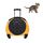 Pet Trolley Case Got Out Portable Pet Bag (giallo)