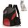 Zaino da trasporto pieghevole portatile per cani e gatti Go Out, taglia: S (nero rosso) Zaino da trasporto pieghevole portatile per cani e gatti Go Out, taglia: S (nero rosso)
