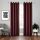 Tenda solida isolante in tessuto ombreggiante ad alta precisione, dimensioni: 52x84（132x213）(Rosso vino)