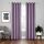 Tenda solida con isolamento in tessuto per tende ad alta precisione da 4 pezzi, dimensioni: 140 × 175 (viola)