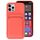 Per iPhone 11 Pro Custodia antiurto in TPU + fodera in flanella con slot per schede (arancione rosa) Per iPhone 11 Pro Custodia antiurto in TPU + fodera in flanella con slot per schede (arancione rosa)