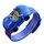SKMEI 1241 Fashion Cute Cartoon Car Orologio digitale per bambini (blu)