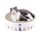 Lettino giocattolo per affilare gli artigli del gatto ondulato rotondo, colore: stampa della zampa 41x41x10cm Lettino giocattolo per affilare gli artigli del gatto ondulato rotondo, colore: stampa della zampa 41x41x10cm