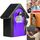 Scatola di sicurezza per armadietto a muro con password a forma di capanna, con 1 chiave (viola) Scatola di sicurezza per armadietto a muro con password a forma di capanna, con 1 chiave (viola)