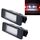 Luce targa 2 PC con 24 lampade SMD-3528 per Peugeot Citroen (luce bianca)