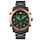 SKMEI 1642 Vuoto elettronico luminoso a tre volte, orologio elettronico di supporto (oro rosa) SKMEI 1642 Vuoto elettronico luminoso a tre volte, orologio elettronico di supporto (oro rosa)