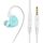 QKZ AK6-x 3,5 mm Auricolare auricolare auricolare auricolare con microfono, lunghezza del cavo: circa 1,2 m (blu smaltato) QKZ AK6-x 3,5 mm Auricolare auricolare auricolare auricolare con microfono, lunghezza del cavo: circa 1,2 m (blu smaltato)