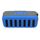 NUOVOXING NR-2013 TWS Auto Speaker Bluetooth a forma di condotto con canalizzazione (blu) NUOVOXING NR-2013 TWS Auto Speaker Bluetooth a forma di condotto con canalizzazione (blu)
