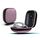 Custodia protettiva per auricolari wireless in silicone + PC con superficie a specchio per Beats Powerbeats Pro (rosa + nero) Custodia protettiva per auricolari wireless in silicone + PC con superficie a specchio per Beats Powerbeats Pro (rosa + nero)