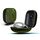 Custodia protettiva per auricolari wireless in silicone + PC con superficie a specchio per Beats Powerbeats Pro (verde + nero) Custodia protettiva per auricolari wireless in silicone + PC con superficie a specchio per Beats Powerbeats Pro (verde + nero)