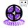 3528 SMD UV Purple Light Striscia Epossidica Lampada a LED Epossidica Striscia di luce decorativa, Stile: Impermeabile 10m (spina UE)