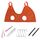 Piccolo e medio Pet Grooming Polyester Hammock Hammock con utensile di ritaglio, Dimensioni: L (arancione) Piccolo e medio Pet Grooming Polyester Hammock Hammock con utensile di ritaglio, Dimensioni: L (arancione)