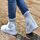 2 paia 905-A Children Piovy Day Cartoon Pattern Cover per scarpe impermeabile (Blue Whale M) 2 paia 905-A Children Piovy Day Cartoon Pattern Cover per scarpe impermeabile (Blue Whale M)