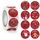 Adesivo sigillante per etichette decorative per regalo di Natale (HA131)