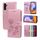 Per Samsung Galaxy A13 5G custodia in pelle in pelle con rilievo (oro rosa) Per Samsung Galaxy A13 5G custodia in pelle in pelle con rilievo (oro rosa)