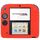 Custodia in silicone ultra sottile Pure Color per Nintendo 2DS (rosso)