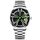 Orologio da uomo in metallo rotante elemento moto fngeen l001 (superficie verde in acciaio bianco) Orologio da uomo in metallo rotante elemento moto fngeen l001 (superficie verde in acciaio bianco)