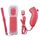 Telecomando per GamePad wireless per Wii (rosso)