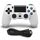 Controller di gioco cablato per Sony PS4 (bianco)