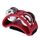 Campanello per cajon a percussione in alluminio, dimensioni: 10 x 8 x 4 cm (rosso) Campanello per cajon a percussione in alluminio, dimensioni: 10 x 8 x 4 cm (rosso)